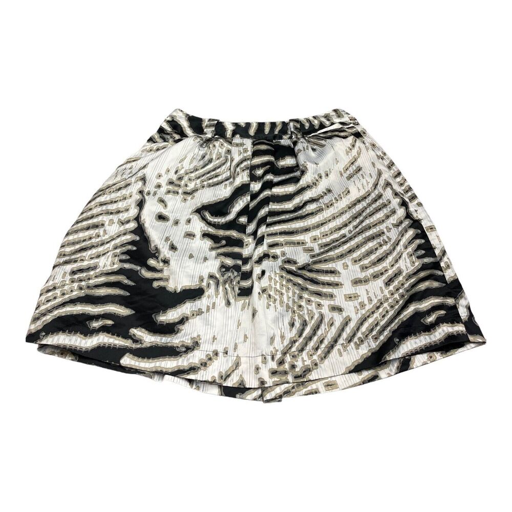 Worthington Midi Skirt Multicolor All-Over Print Pleated Lined Women’s Size 18 - Picture 3 of 7